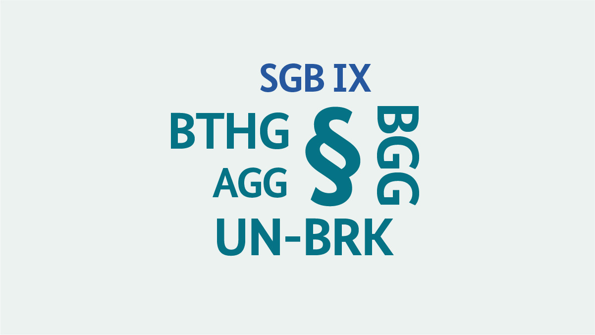 Begriffswolke, hervorgehoben "SGB IX"